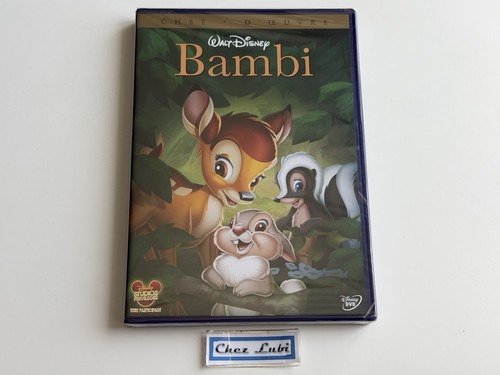 Bambi walt disney dvd - disney,
