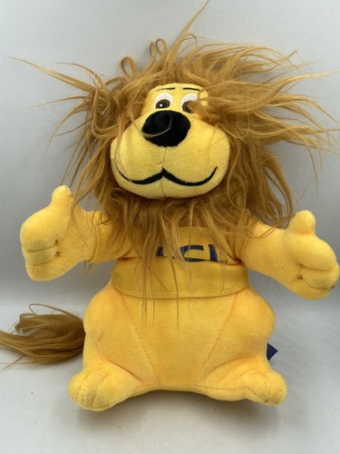 Peluche lion mascotte lcl - peluche,