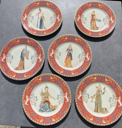 Série complète assiettes - série, 6