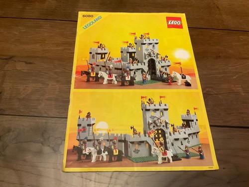 Notice originale lego 6080 set - notice,