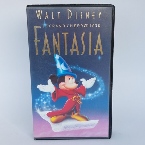 Fantasia vhs k7 cassette - fantasia,