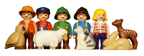 Playmobil 123 animaux forêt