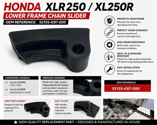 Honda xlr250 xl250r lower - xlr250,