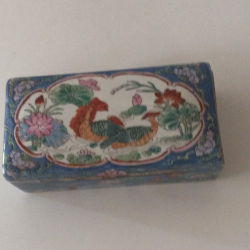 Boîte chinoise decor - decor, canard