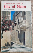 City Of Mdina, Malta. 1981 Guidebook Signed By Author John Manduca