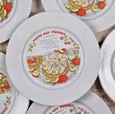 Lot de 6 assiettes dessert