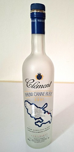 Bouteille vide rhum - rhum, canne