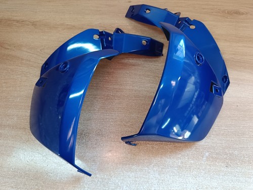 Paire cache bleu neuf - cache,