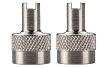 lot de 2 bouchons de valve démonte obus auto moto