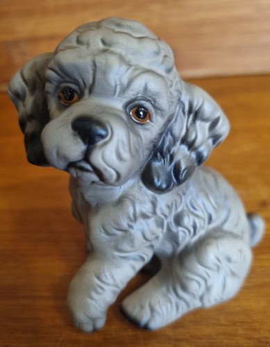 Figurine chien bichon - chien, en