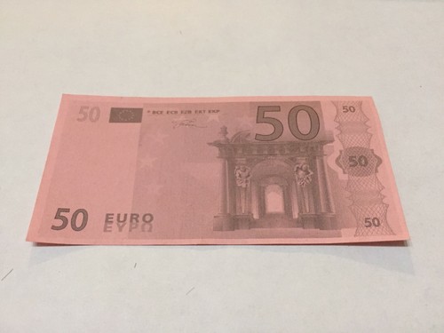 Lot billets 50 euros - lot, x5