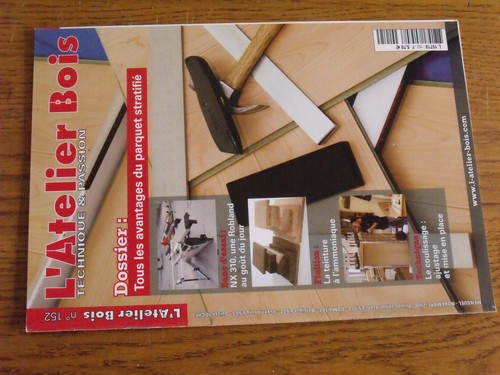 Revue l atelier bois - $$$, l'atelier