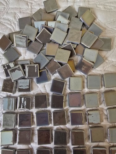 Tesselles mosaïques gris