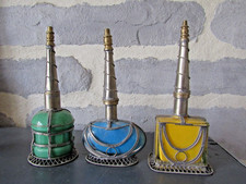 Flacons verre recyclé Travail