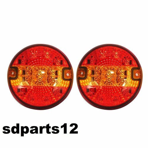 Feux arrière rond led - arrière,