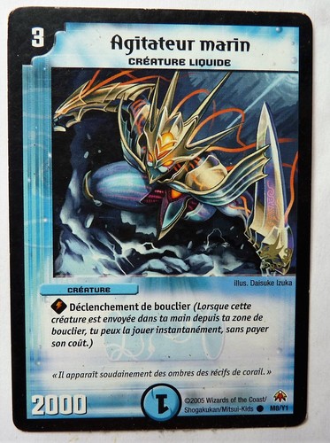 Carte duel masters agitateur - carte,