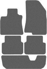 Tapis de sol en velour pour Dacia Jogger 2022-... 7 places, Graphite moquette