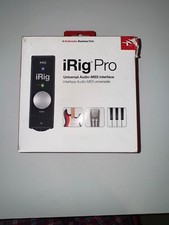iRig Pro Audio Interface - Universal Midi & XLR - IK Multimedia - Original Box