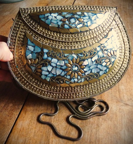 Sac main métal - sac, à
