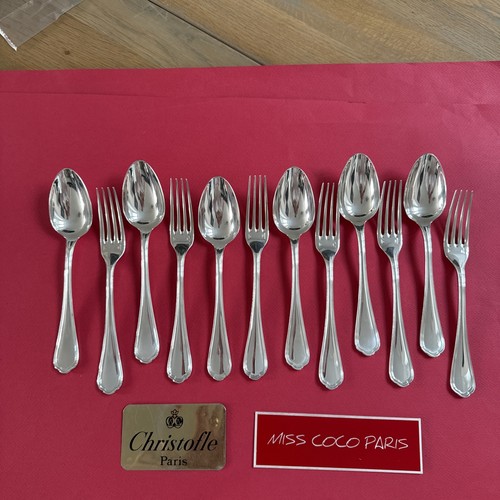 Table cutlery 12p christofle - table,