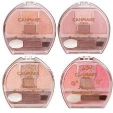 CANMAKE Plumpuku Coordination Eyes 7 Types Eyeshadow 【US STOCK】