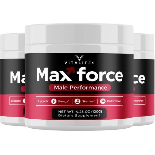 Max force powder - (3, pack)