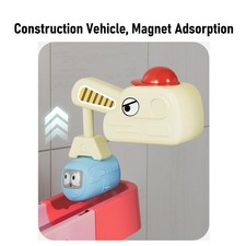 Water Slide Toy Set For Kids Bathtub Or Wall Suction Cup Mount Slide Track