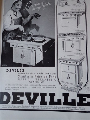 Cuisinière deville - deville, +