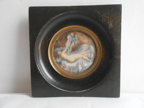 Ancienne peinture miniature