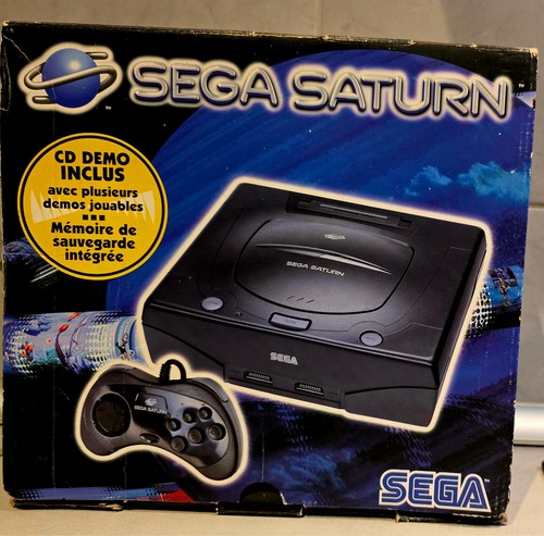Console sega saturn boite - sega,