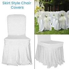 Housse chaise blanche - de,