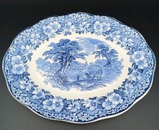 ENOCH WEDGWOOD - PLAT OVALE EN