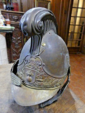 Casque de Sapeur pompier  COMMUNE DE PONT SUR SEINE (Aube)