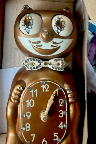 Nos vintage jeweled kit cat - nos, kit-cat