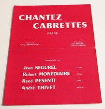 Partition sheet music JEAN