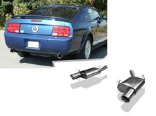 Inox Échappement Sport Ford MUSTANG Gt Coupé 4.6l Chaque 100mm Double Paroi