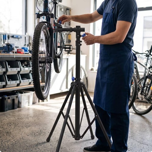Pied atelier vélo hauteur - pied,