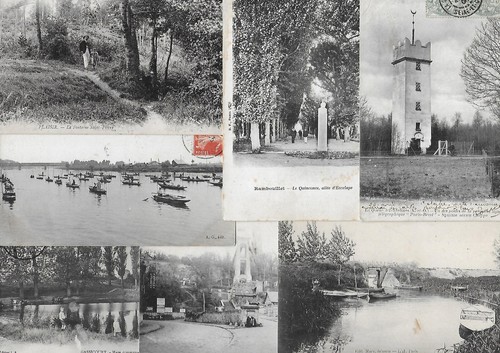Lot cartes postales - de,