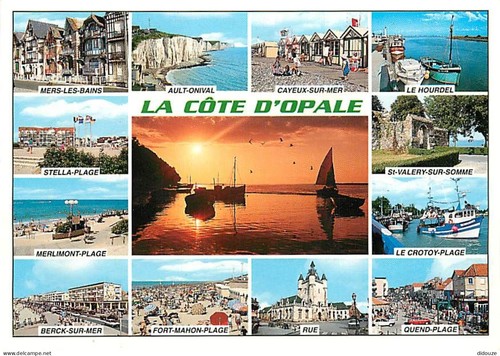 Carte postale cote - -,