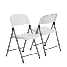 2x Chaises pliantes Tréteau