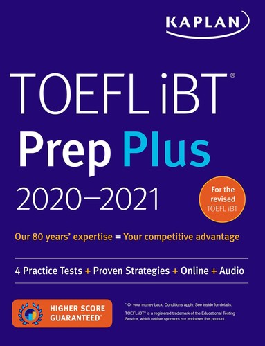 Toefl ibt prep plus 2020 - ibt,