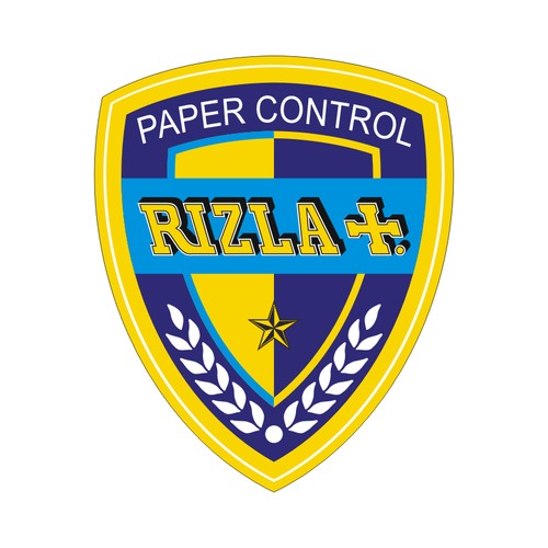 Sticker plastifié rizla - plastifié,