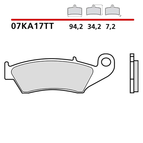 Kit plaquettes frein - kit, de