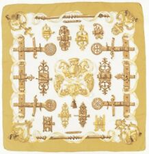 Authentique Foulard Hermès " Ferronnerie " / Hermès Scarf  " Ferronnerie "