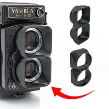 ---  DOUBLE LENS HOOD  ---  for Yashica MAT 124G / Bay I Mount