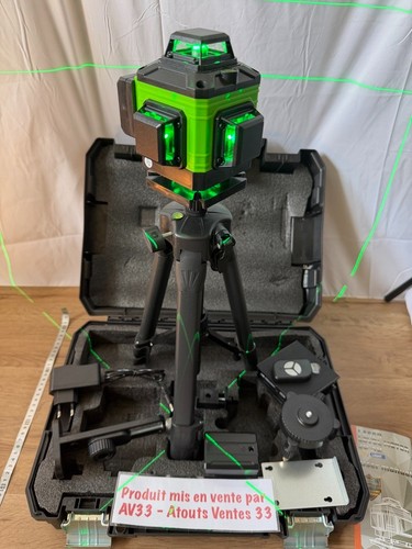 Laser waterpas groen 360 - 4d,