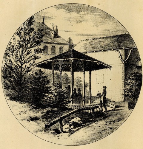 Chalet kiosque exposition - chalet,