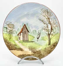 Assiette décorative Creil et