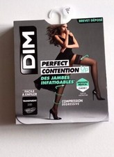 DIM PERFECT CONTENTION UP BAS JARRETIERES AUTOFIXANTS 25 DENIERS COLORIS GAZELLE