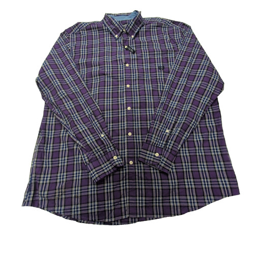Chemise chaps violette - chemise, à